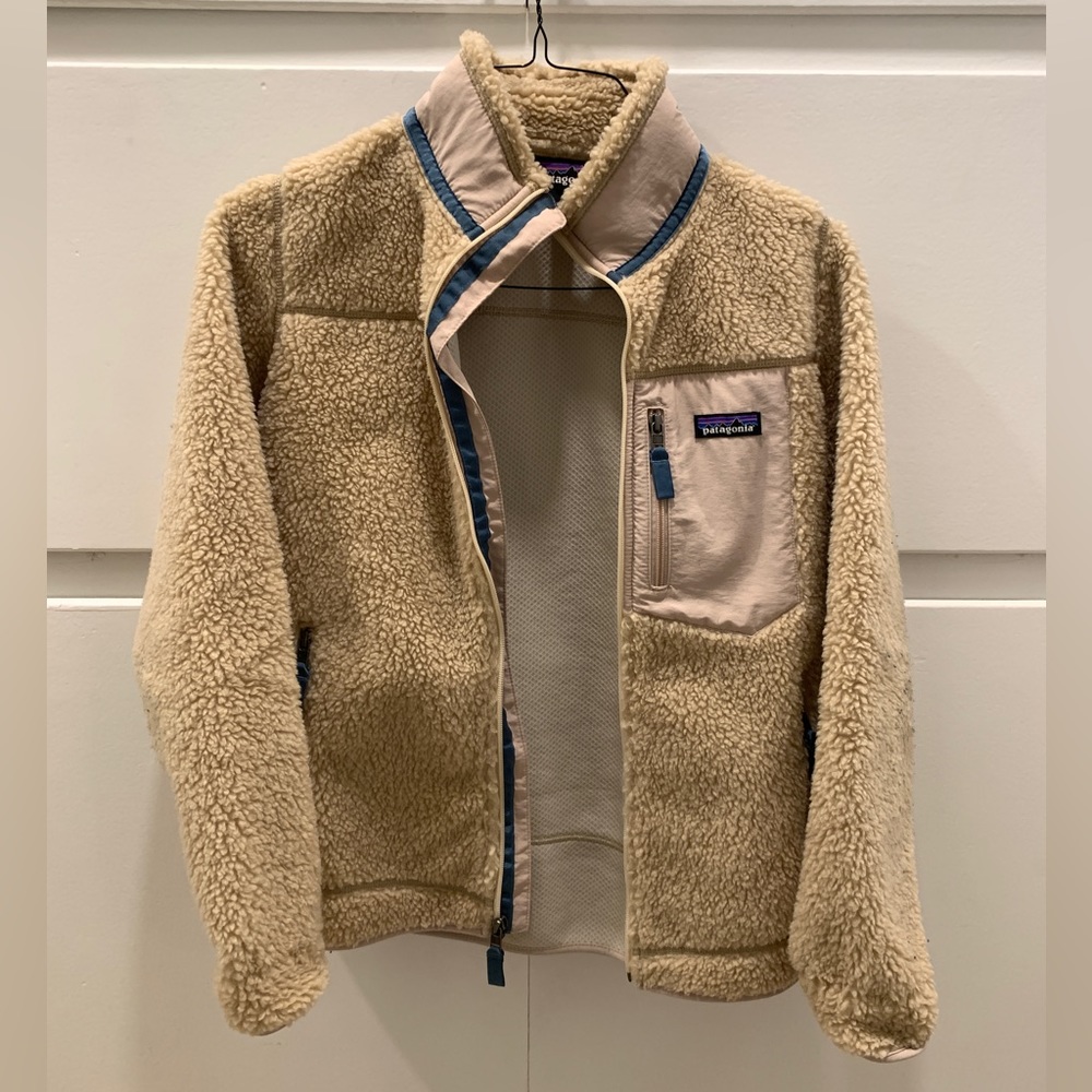 Patagonia cream jacket XS women